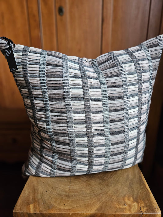 Gathered, large cushion