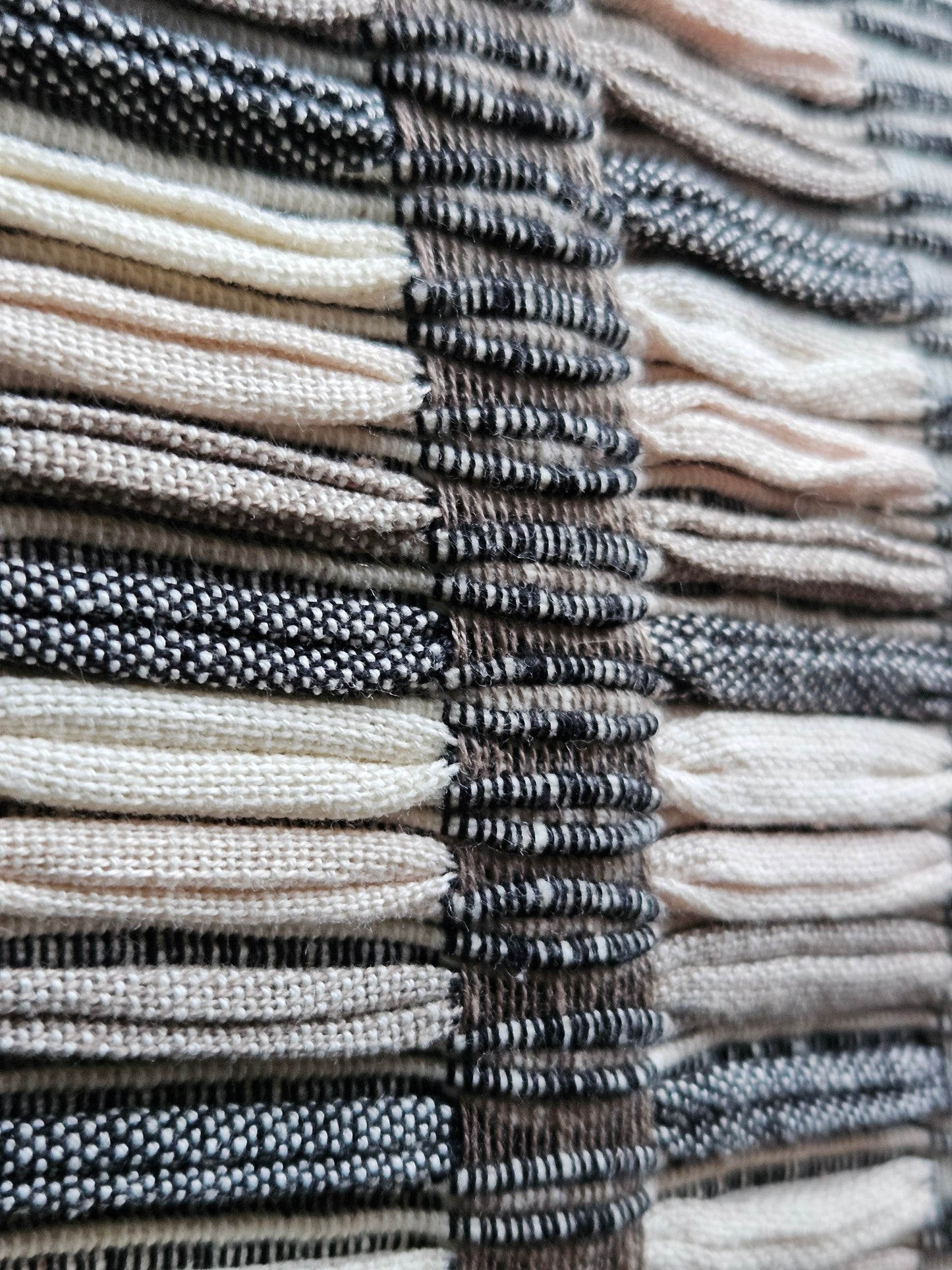 Gathered, large cushion