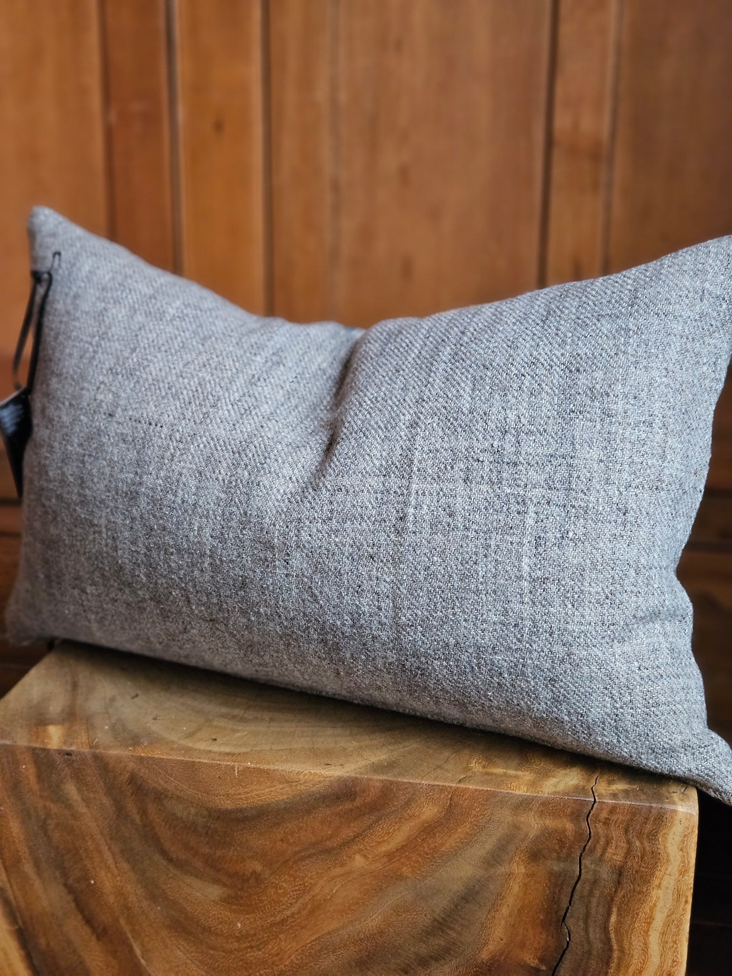 STRIPED LINEN AND WOOL