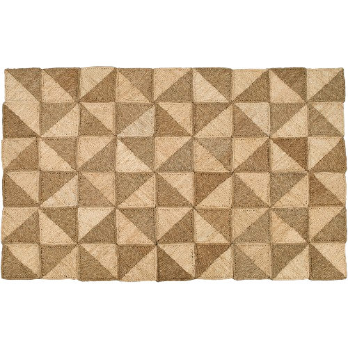 Triangle Seagrass Rug