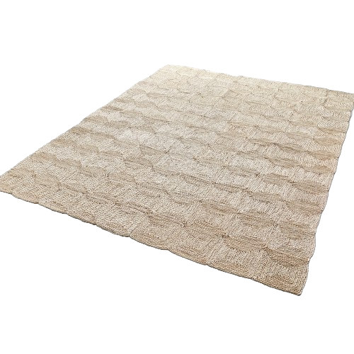 White woven Rug