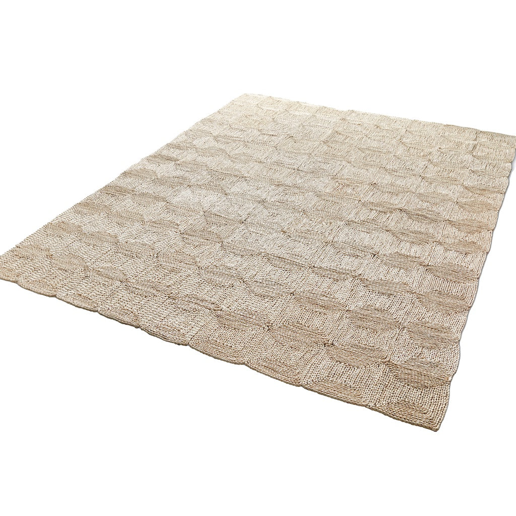 White woven Rug
