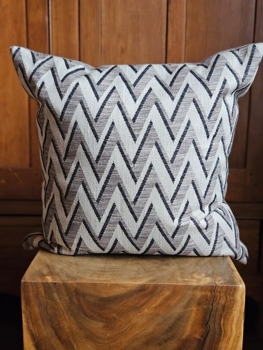 Fine woven plaid and chevron