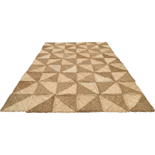 Triangle Seagrass Rug